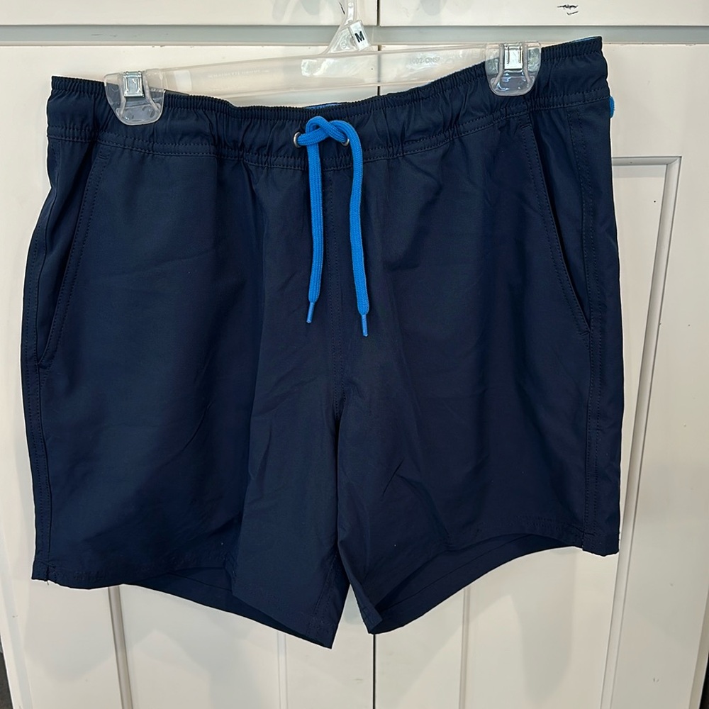 J. Crew Men’s Flex Swimwear. Navy, size Medium.